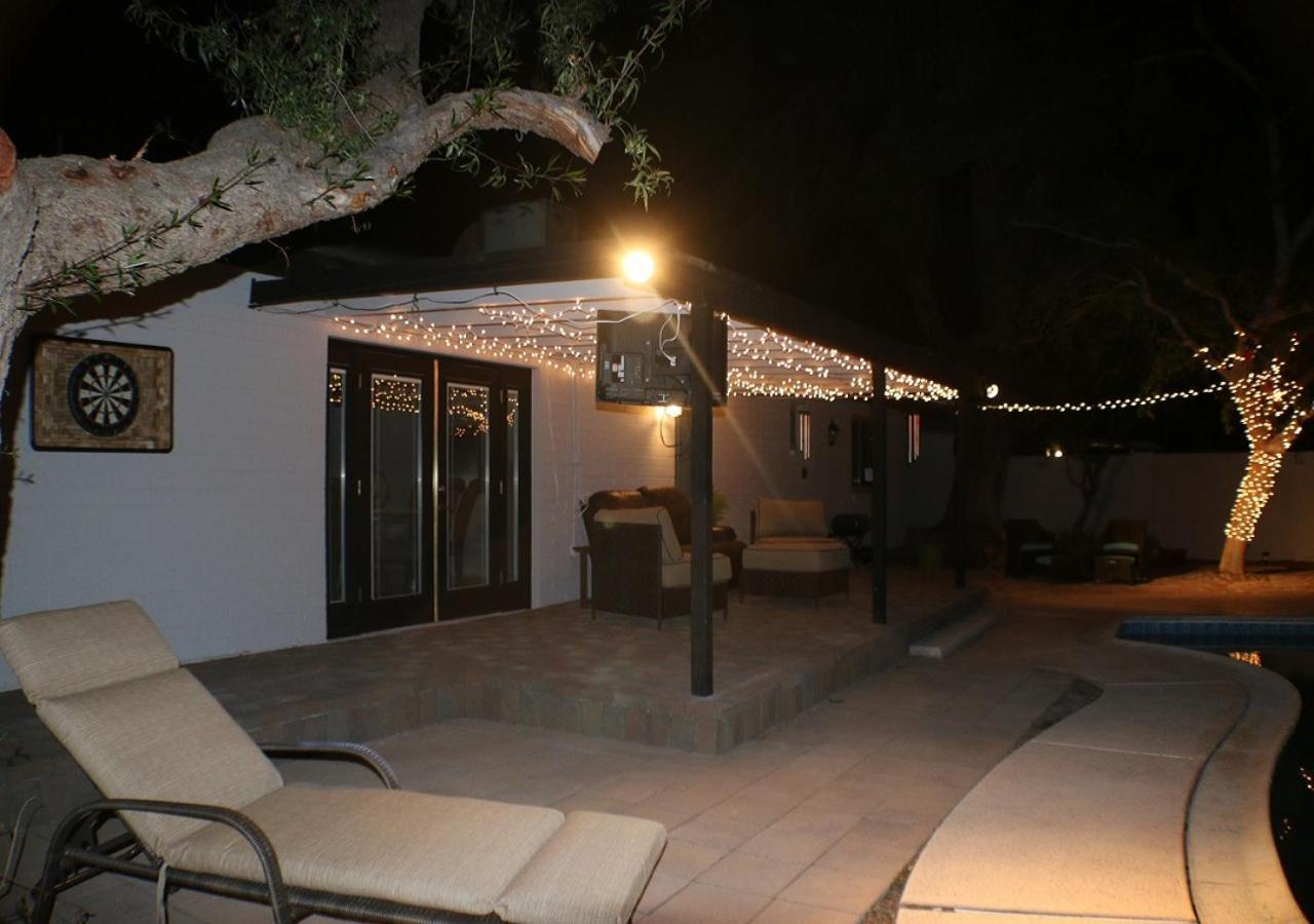 Escape With Heated Pool, Billiards & Firepit Fun * Tempe